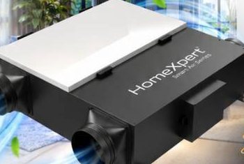 HomeXpert energy recovery ventilator that supplies filtered fresh air to the home
